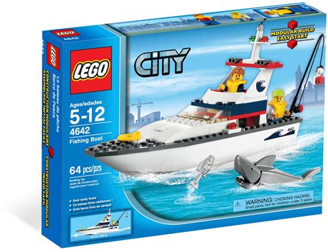 Lego 4642 Fishing Boat Lego City Set For Sale Best Price