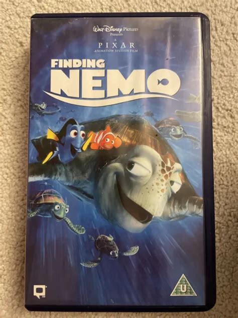 FINDING NEMO VHS Disney Pixar Cassette Video 6 99 PicClick UK