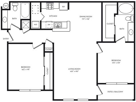 Small Kitchen Floor Plans Layouts Image To U