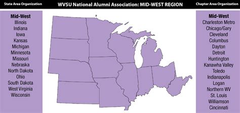 National Alumni Association Mid West Region West Virginia State