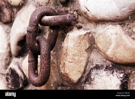 Chain On The Wall Hi Res Stock Photography And Images Alamy