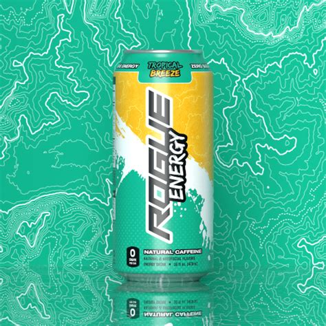 Rogue Energy Cans Tropical Breeze 4 Pack