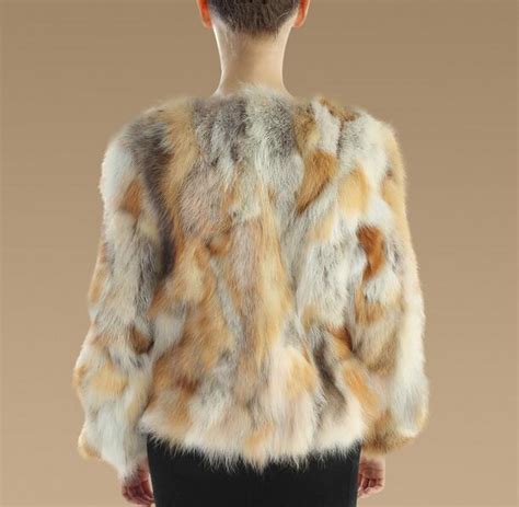 Red Fox Fur Jacket May Lvcomeff