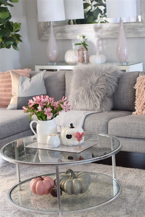 20 Pink And Grey Living Room Ideas Pimphomee