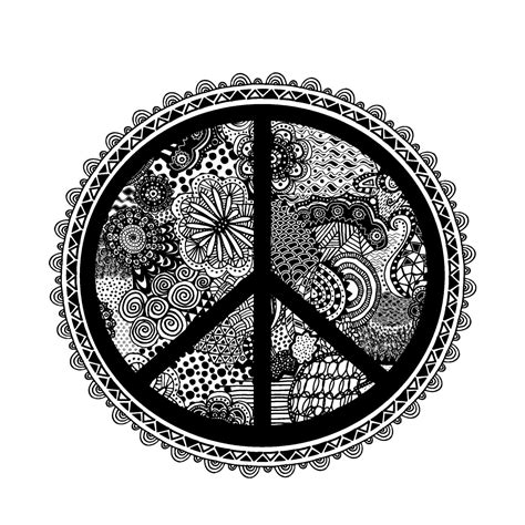 Последние твиты от google doodles (@googledoodles). Zen Doodle Peace Symbol - BOOOOOOOM! - CREATE * INSPIRE ...