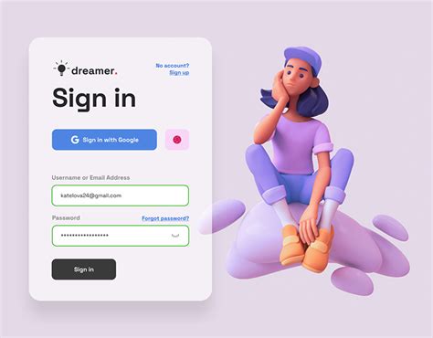 Sign Insign Up Forms On Behance