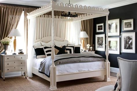 You can also have prints, geometric designs or patterns on the headboard, bed frame, a chosen wall or in window treatments. Contemporary Black and White Bedroom Designs and Ideas ...
