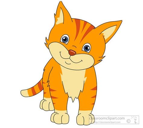 Animated Cute Pet Cat Illustration Vector Free Png And Clipart Clip