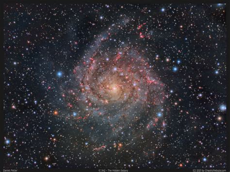 Ic 342 The Hidden Galaxy In Camelopardalis Dennis Mensink Space Blogging