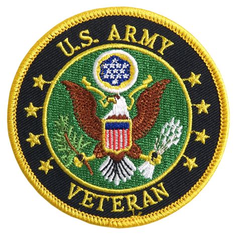 Army Veteran Patches Army Military