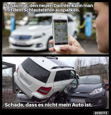 Schau Mal Den Neuen Daimler Kann Man Mit Dem Schlautelefon Ausparken