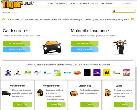 You might see estimated quotes or not, it depends on how these comparison. Car Insurance Comparison Site Tiger.co.uk Launches New Website