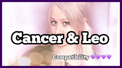 Cancer And Leo Compatibility Youtube