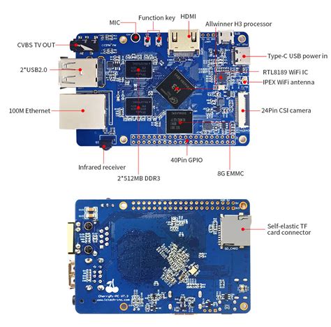 Cherry Pi Pc Sbc Is An Orange Pi Pc Clone Selling For 16