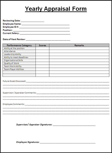 Form Templates Free Word Templates