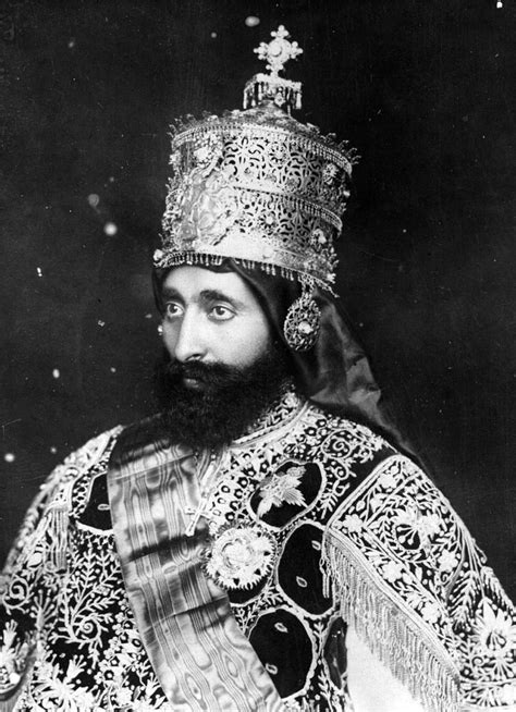 Haile Selassie — The Last Emperor Of Ethiopia Descendant Of King