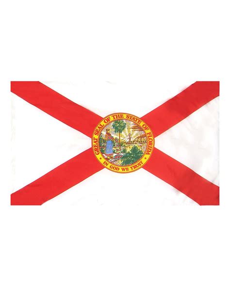 Florida Flag 3 X 5 Ft Indoor Display Flag