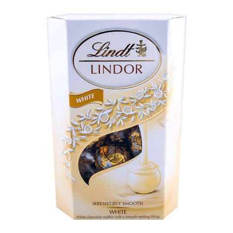 Buy Lindt Lindor Milk And White Chocolate 200g Online At