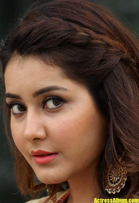 Telugu Actress Rashi Khanna Face Close Up Photos Gallery Actress Album