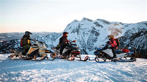 Deep Snow Snowmobile Find The Best Mountain Snowmobile And Sleds Ski Doo