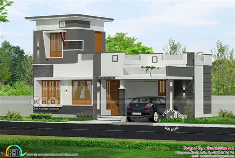 1 Bedroom 650 Sqfeet Single Storied House Kerala Home Design And
