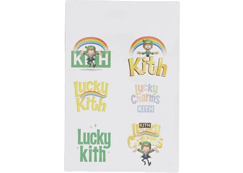 Kith For Lucky Charms Stickers Fw20