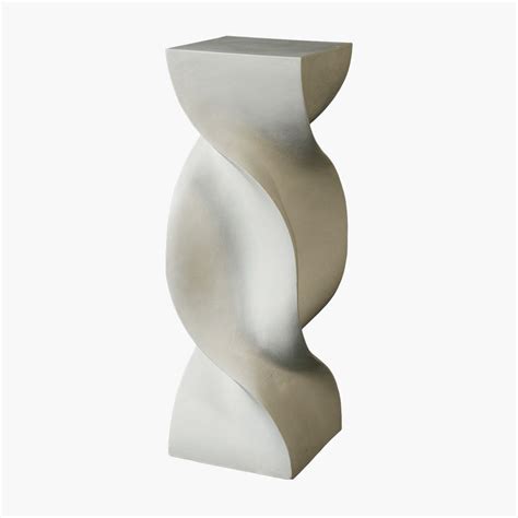 Twist Pedestal Display Pedestal Gallery Furniture Sculpture