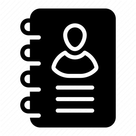 Address Book Contacts Phone Communications Icon Download On