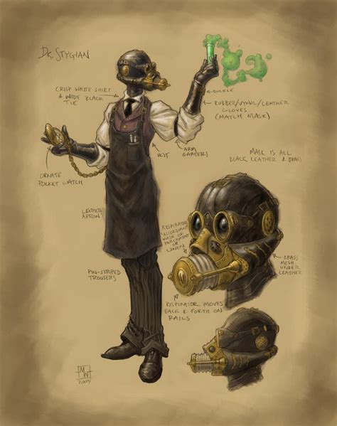 Victorian Doctor Concept Art Pic Booger
