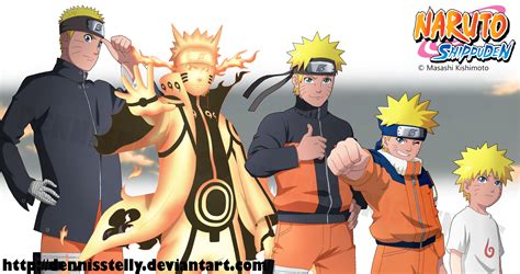 Naruto Age Progression By Dennisstelly On Deviantart