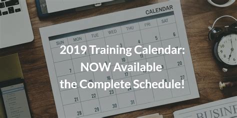 Check out when all 32 teams will be getting back in action during this summer. 2019 Training Calendar - Now Available the Full Schedule ...