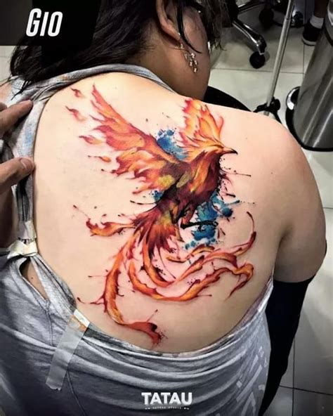40 Beautiful Phoenix Tattoo Designs Cuded In 2020