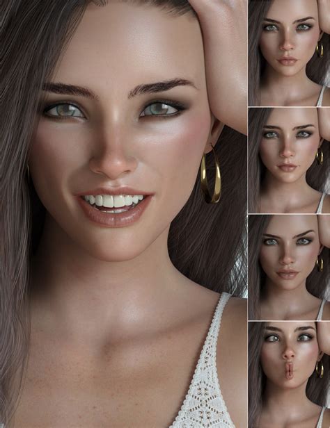 P3d Get Real Expressions For Genesis 8 Females Daz 3d