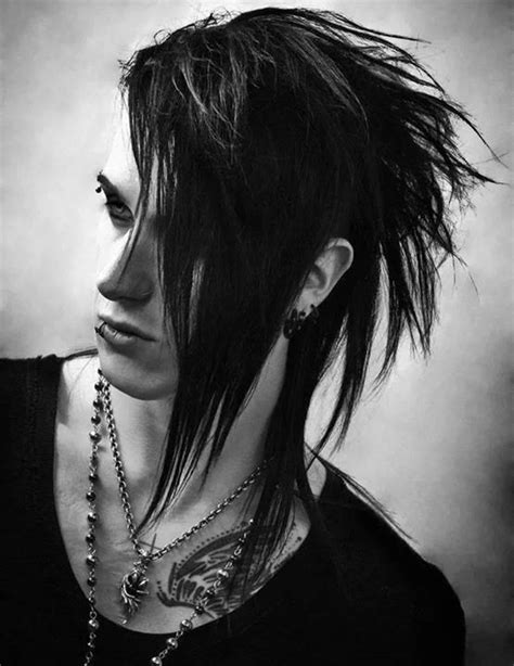 8 Unique Long Hairstyles For Men Gothic