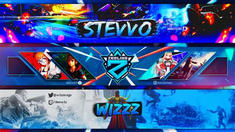 Techyvishal15 I Will Create An Awesome Gaming Youtube Banner Art For