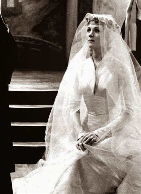 She goes right through the. The Wedding Dress from The Sound of Music (With images) | Movie wedding dresses, Wedding movies ...