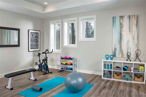 Home Gym Decorating Ideas Photos 25 Real Workout Rooms To Inspire