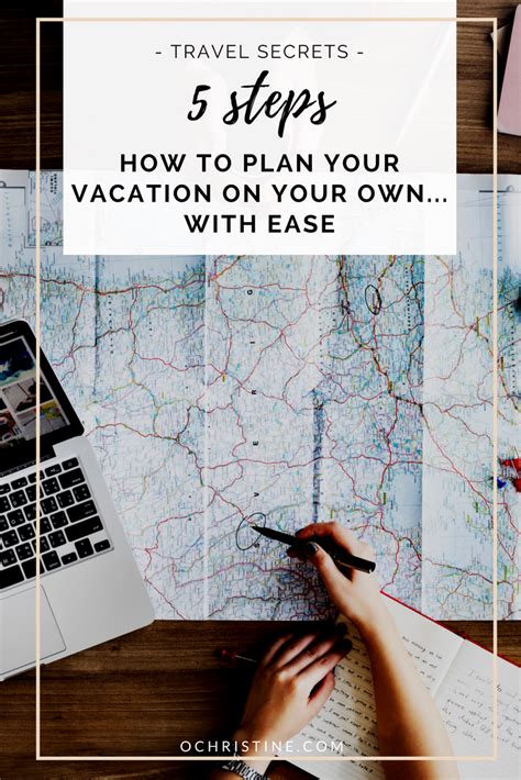 How To Choose And Plan A Vacation In 5 Steps