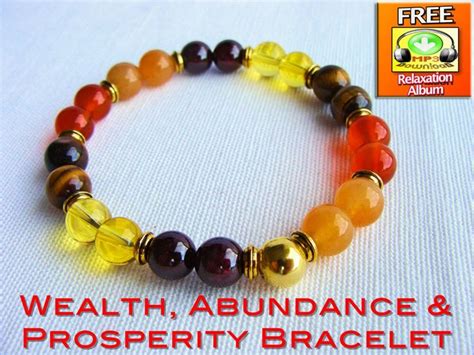 Abundance Bracelet Prosperity Bracelet Law Of Attraction Etsy