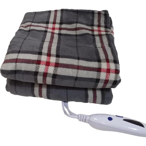 Biddeford Blankets Microplush Electric Heated Throw Blanket With