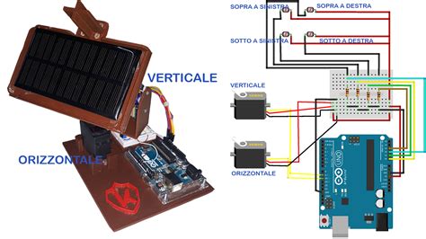 Diy Solar Tracker Arduino Project Ita
