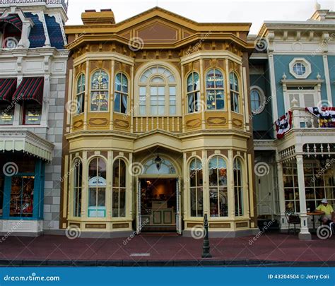 Buildings In The Magic Kingdom Walt Disney World Orlando Florida