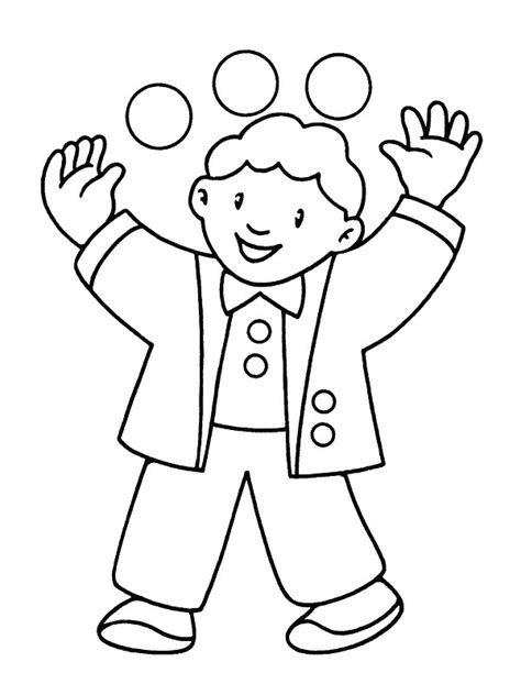Free Printable Boy Coloring Pages For Kids