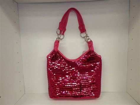Hot Pink Sequin Purse Sequin Purse Medium Handbags
