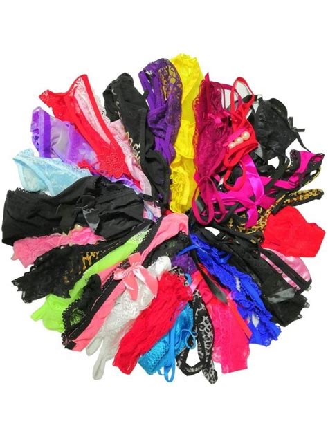Women S Naughty Panties Sexy Lingerie Variety Pack L Cf A Axt I