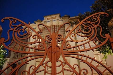 When designing the view of fort worth we wanted the property to be an extension of our residents. Butterfly gate | Outdoor gate, Metal garden gates, Gate way