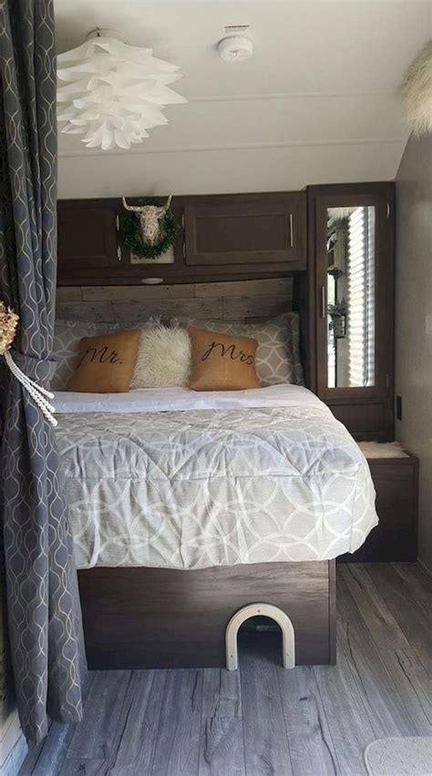 33 Of The Best Rv Bedroom Ideas 1 33decor Camper Decor Diy