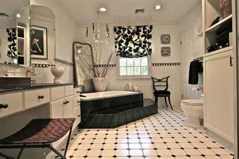 Creatures are one of the iconic features of black and white, and can be brought up good.or evil. 30 Elegant Black & White Colored Bathroom Design Ideas