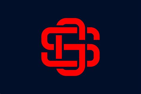 Letter Sg Initial Logo By Zhr Creative On Creativemarket Initials Logo Logo Design Agency