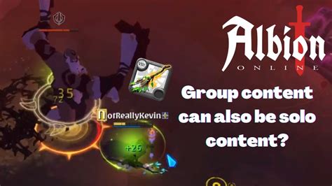 Solo Group Dungeons With Druidic Staff Albion Online Youtube